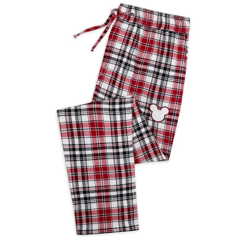 Mickey Mouse Holiday Plaid Sleep Pants for Adults